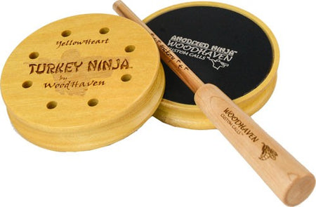 WoodHaven The Ninja Anodized Aluminum Turkey Friction Call