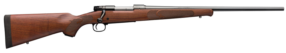 Winchester Guns 535200228 Model 70 Featherweight 30-06 Springfield 5+1 22" Satin Walnut Fixed w/Feather Checkering Stock Brushed Polish Blued Right Hand