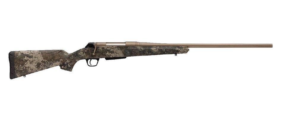 Winchester Repeating Arms 535741299 XPR Hunter Full Size 6.8 Western 3+1 24" Flat Dark Earth Perma-Cote Sporter Barrel, Drilled & Tapped Steel Receiver, TrueTimber Strata Fixed Synthetic Stock