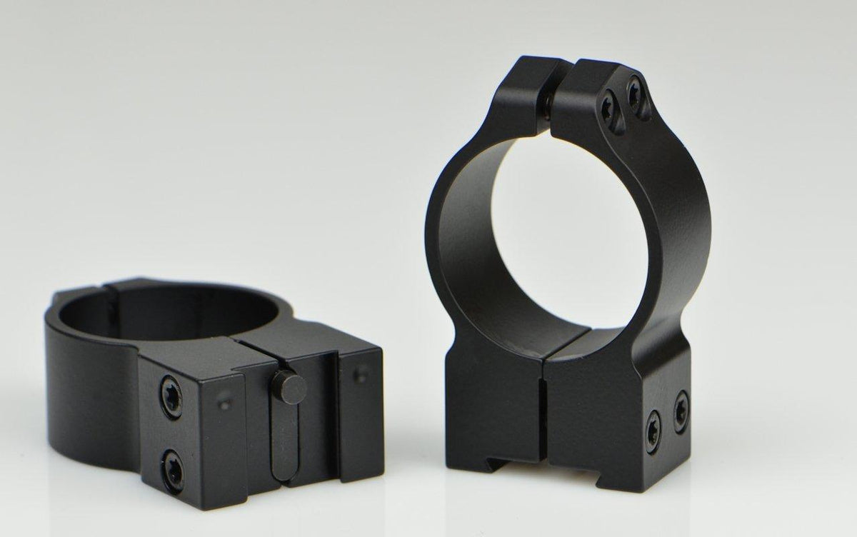 Warne Maxima 2-Piece Fixed Scope Rings Tikka 30mm High Matte