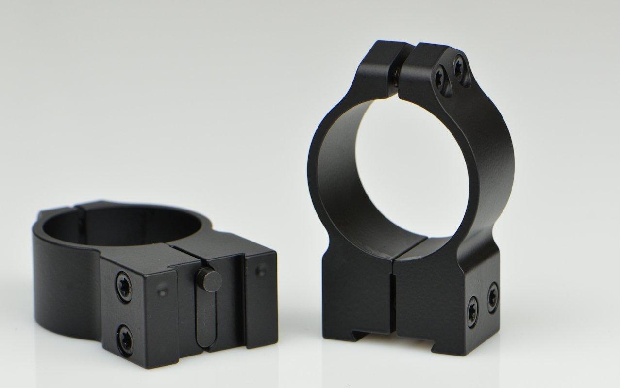 Warne Maxima 2-Piece Fixed Scope Rings Tikka 30mm High Matte