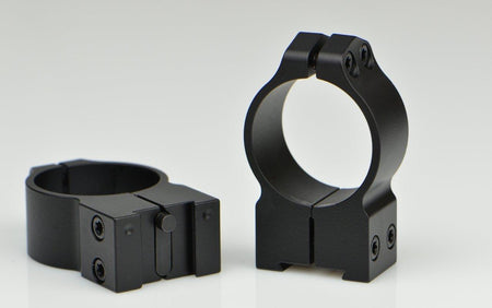 Warne Maxima 2-Piece Fixed Scope Rings Tikka 30mm High Matte