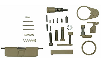 WMD Guns AR-15 Accent Kit Flat Dark Earth Finish Ejection Port Cover Forward Assist Safety Selector Castle Nut Bolt Catch Mag Lever Pivot Takedown Pin