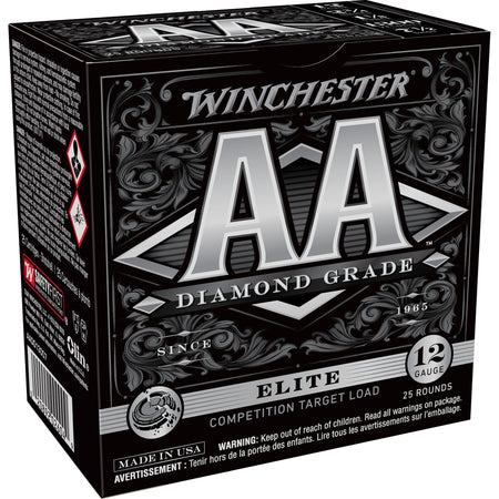 Winchester AADG13007 AA Diamond Grade 12 Gauge 2.75" 1-1/8oz 7.5 Shot 1300 fps