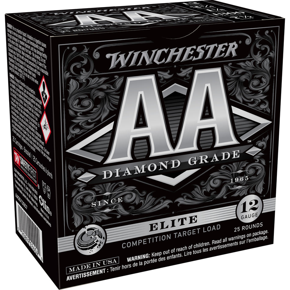Winchester AADG13007 AA Diamond Grade 12 Gauge 2.75" 1-1/8oz 7.5 Shot 1300 fps