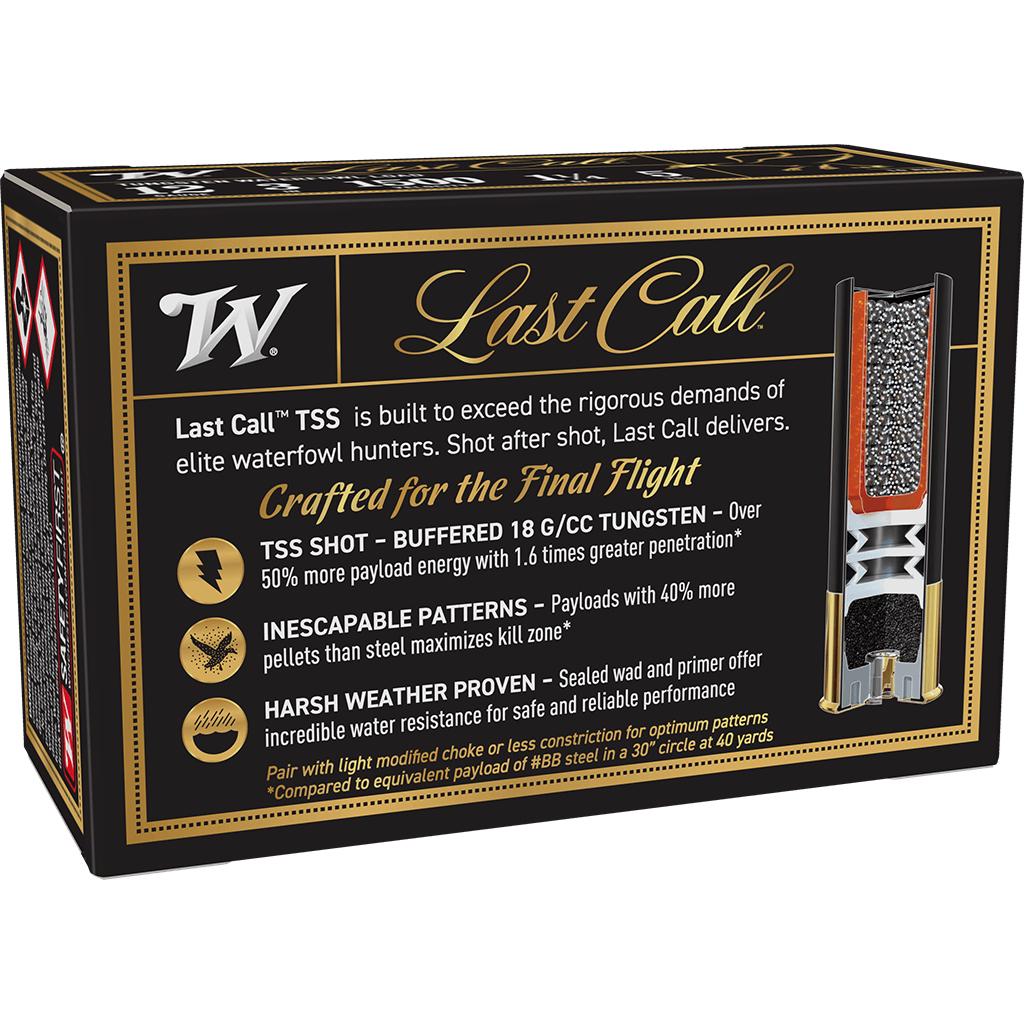 Winchester LAST CALL 12 Gauge 3 in / 3 in #5 1-1/4 oz