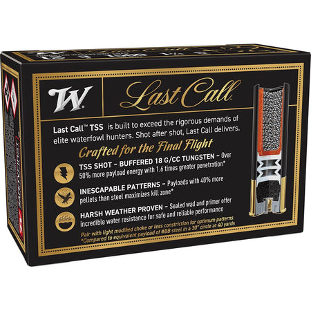 Winchester LAST CALL 12 Gauge 3 in / 3 in #5 1-1/4 oz