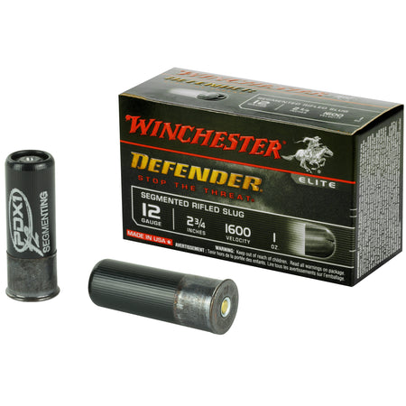 Winchester PDX1 Defender Personal Defense Segmenting Slug 12 Gauge 2.75 in / 2.75 in Slug 1 oz
