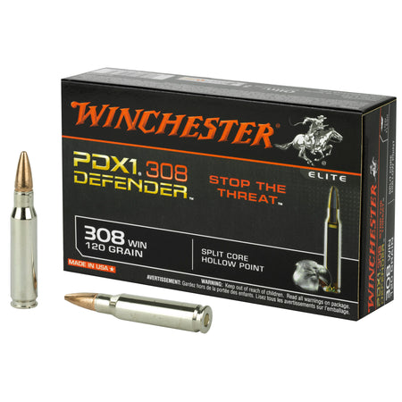 Winchester PDX1 Defender .308 Win / 7.62x51mm 120 gr JHP ammo