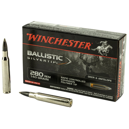 Winchester Ballistic Silvertip .280 Remington 140 gr PolyTip ammo