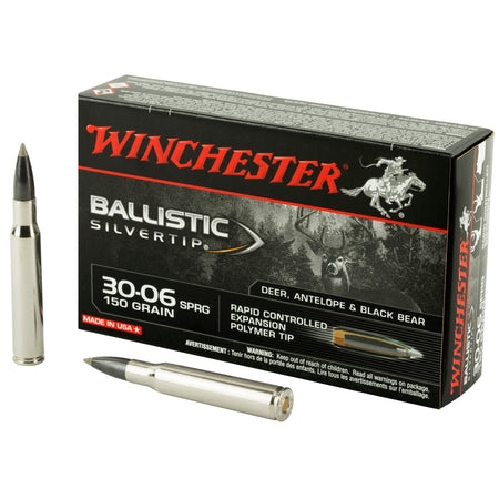 Winchester SBST3006 Ballistic Silvertip Rapid Controlled Expansion Polymer Tip  150 Grain .30-06 Springfield