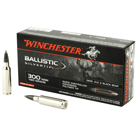 Winchester Ballistic Silvertip .300 WSM 180 gr PolyTip ammo