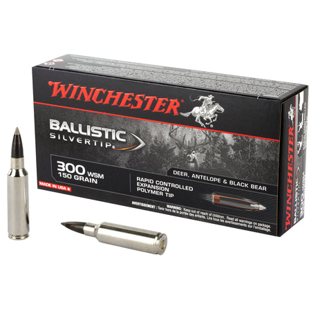 Winchester Ballistic Silvertip .300 WSM 150 gr PolyTip ammo