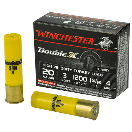 Winchester Double X High Velocity Turkey 20 Gauge 3 in / 3 in #4 1-5/16 oz
