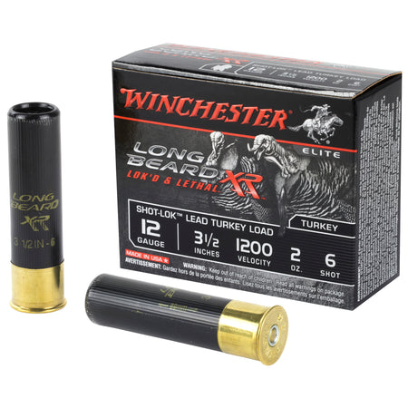 Winchester STLB12L6 Long Beard XR Shot-Lok 12 Gauge 3.5" 2oz 6 Shot 1200 fps