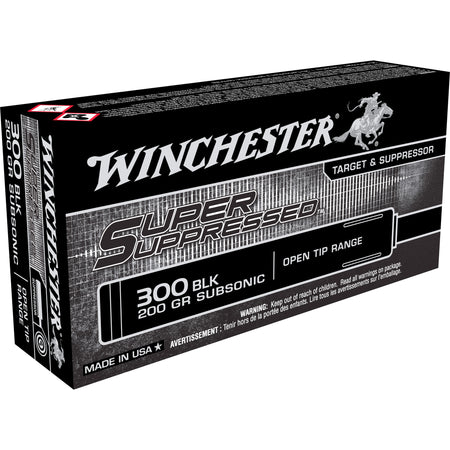Winchester Super Suppressed .300 AAC Blackout 200 gr OTM ammo