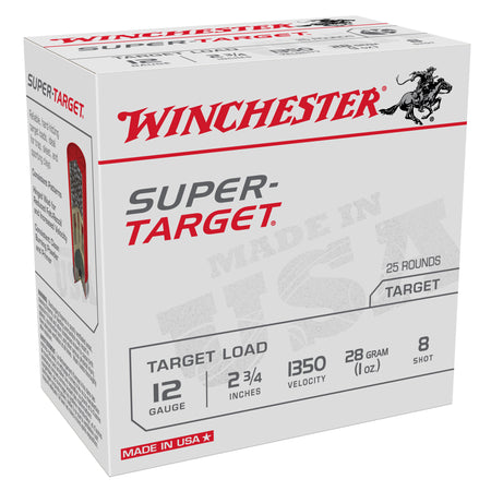 Winchester TRGT13508 Super-Target Light Target 12 Gauge 2.75" 1oz 8 Shot 1350 fps