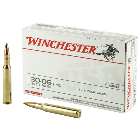 Winchester USA .30-06 Springfield 147 gr FMJ ammo