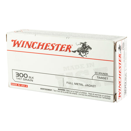 WIN USA 300BLK 147GR FMJ