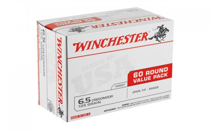 Winchester Ammo USA65CMVP USA Ready Value Pack 6.5 Creedmoor 125 gr Open Tip