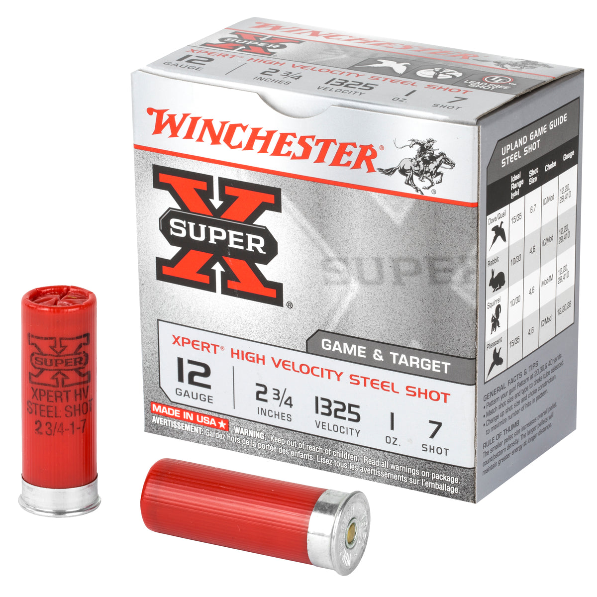 Winchester WE12GT7 Super X Xpert 12 Gauge 2.75" 1oz 7 Shot 1325 fps