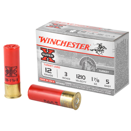 Winchester Super-X Magnum Turkey 12 Gauge 3 in / 3 in #5 1-7/8 oz