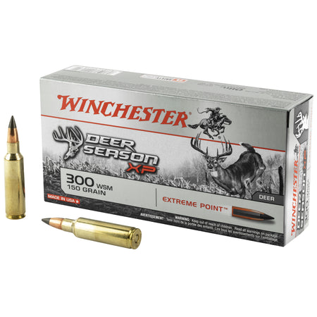 Winchester Deer Season XP .300 WSM 150 gr PolyTip ammo