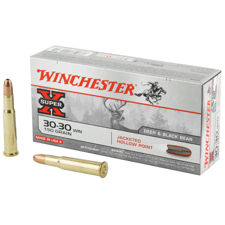 Winchester X30301 Super-X Jacketed Hollow Point JHP 150 Grain .30-30 Winchester