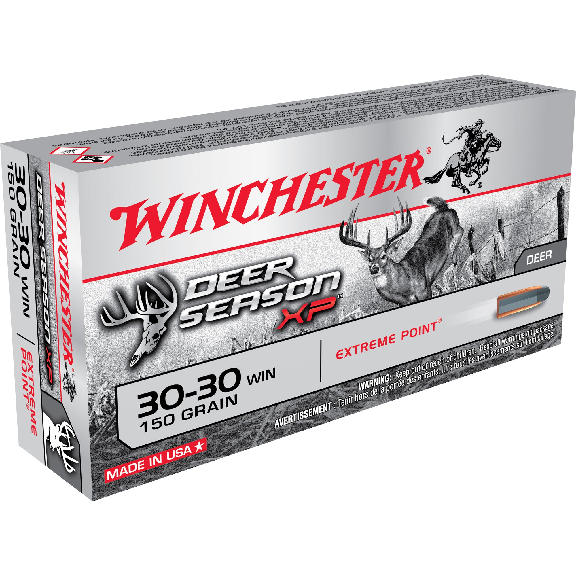 Winchester X3030DS Deer Season XP Extreme Point  150 Grain .30-30 Winchester