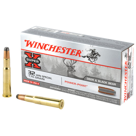 Winchester Super-X Power-Point .32 Winchester Special 170 gr JSP ammo