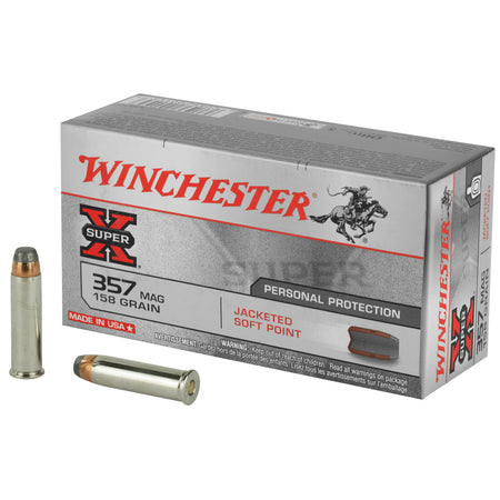 Winchester X3575P Super-X Jacketed Soft Point JSP 158 Grain .357 Magnum