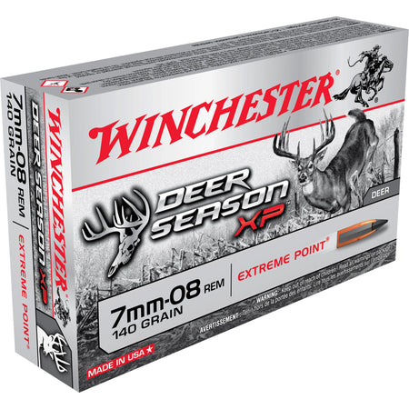 Winchester X708DS Deer Season XP Extreme Point  140 Grain 7mm-08 Remington