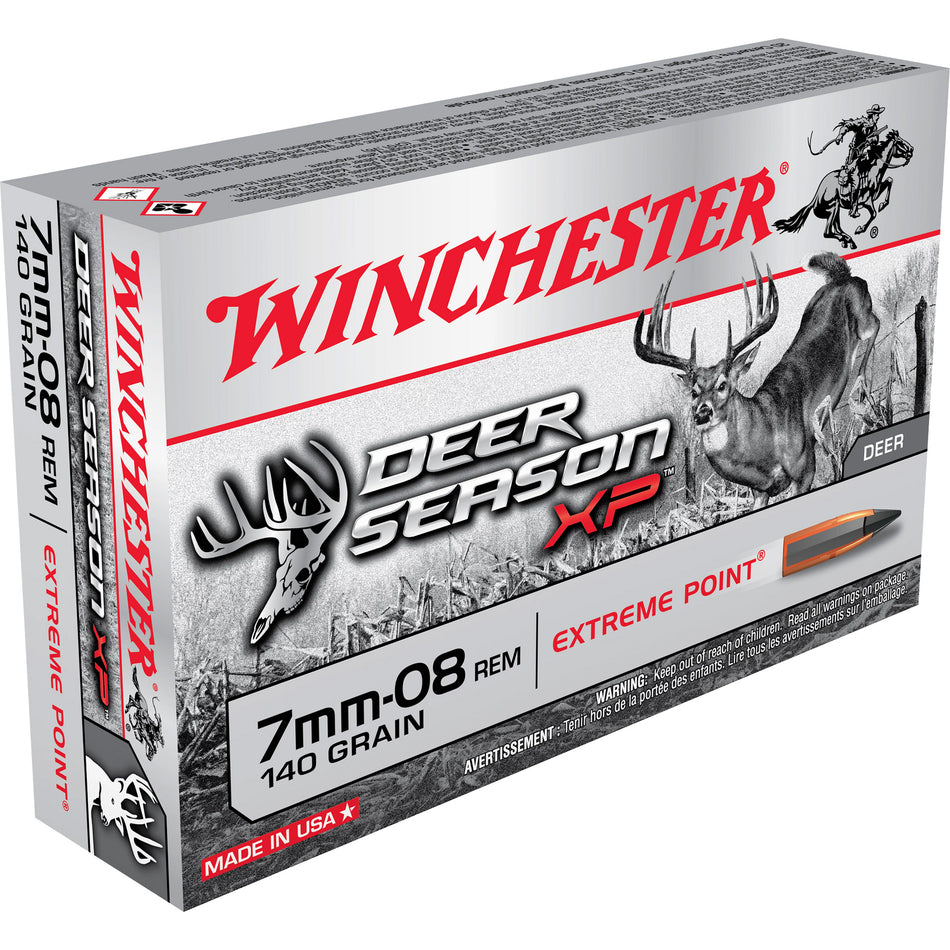 Winchester X708DS Deer Season XP Extreme Point  140 Grain 7mm-08 Remington
