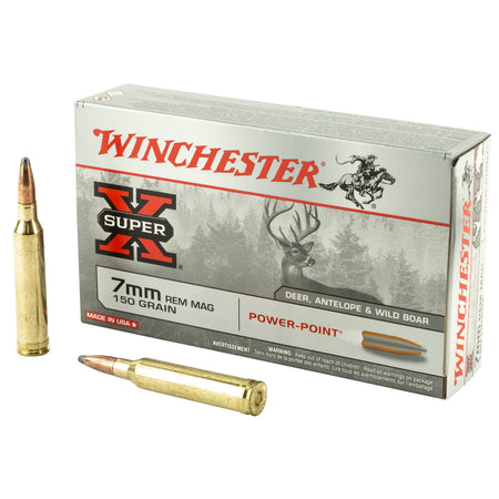 Winchester X7MMR1 Super-X Power-Point  150 Grain 7mm Remington Mag