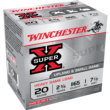 Winchester XU20H7 Super X Heavy Game Load 20 Gauge 2.75" 1oz 7.5 Shot 1165 fps