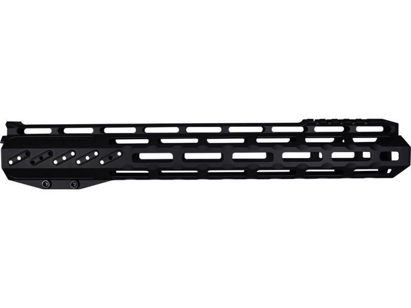 Fostech Mach-2 Lite 13" M-LOK Rail for AR-15 - Graphite Black