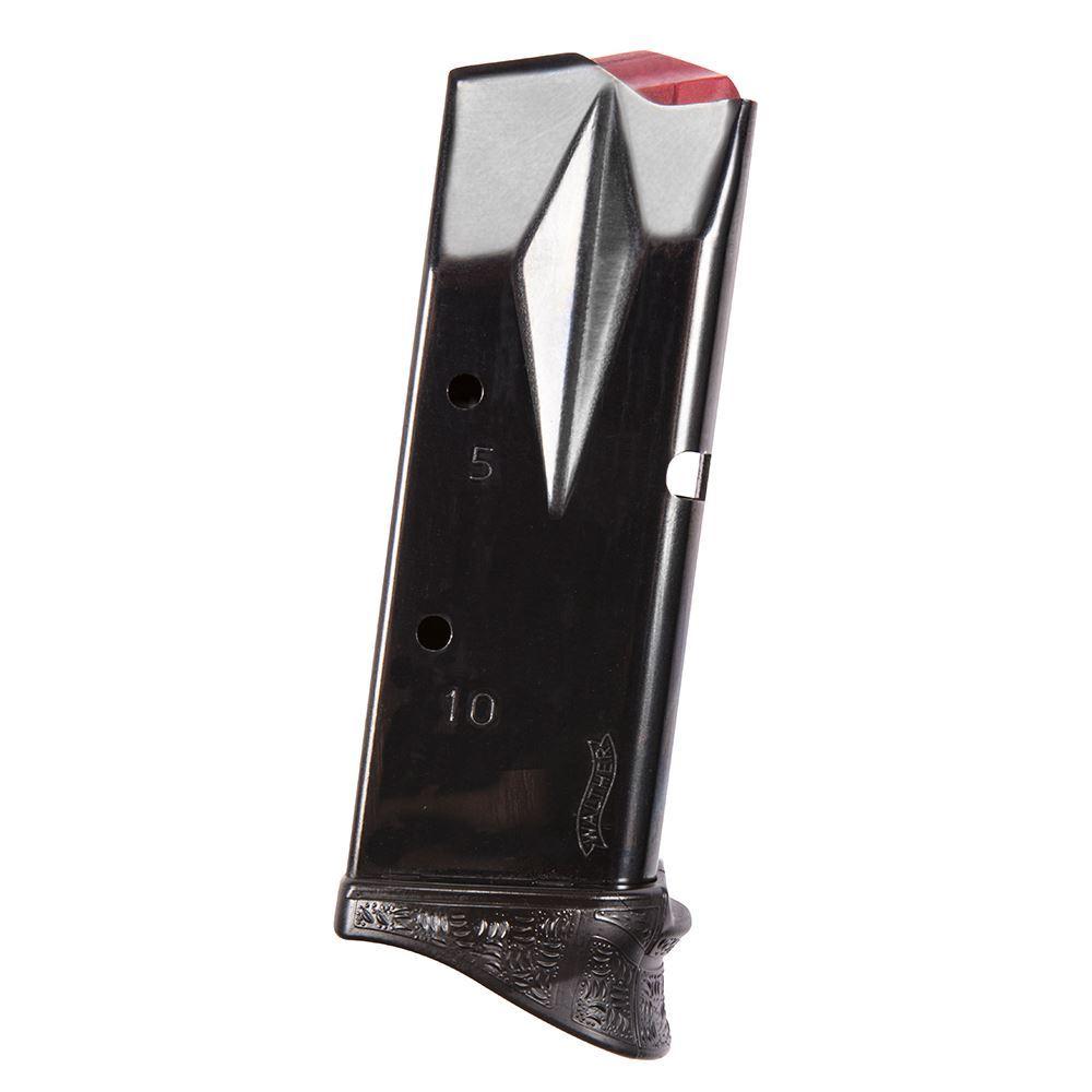 Walther PPQ M2 Subcompact Magazine 9mm Black with Ergonomic Finger Rest 10-Round