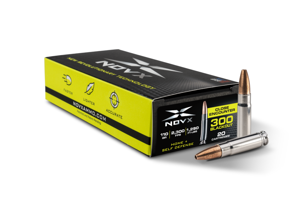 NovX Close Encounter lead free .300 AAC Blackout 110 Gr CSHP