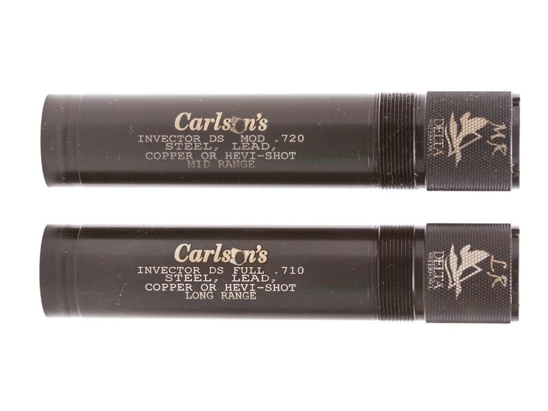 Carlson's Delta Waterfowl Extended Choke Tubes 12 ga Browning Invector DS Mid & Long Range 2-Pack