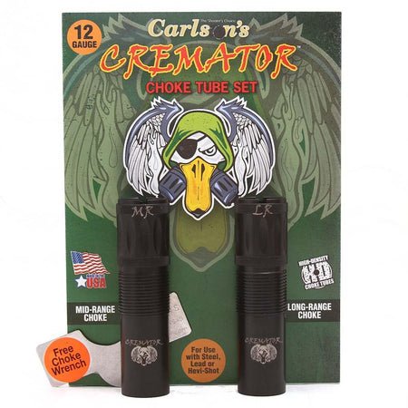 Carlson's Cremator Waterfowl Mid and Long Range Non-Ported Choke Tube 12 ga Remington Pro Bore 2-Pack