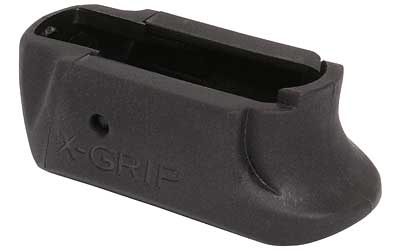 X-GRIP 2-Piece Magazine Spacer for 1911 Officer, Fits ACT-MAG/Mec-Gar .45 ACP Mags, Black 1911C2