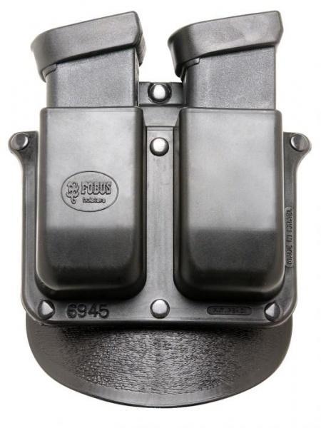 Fobus Para-Ordnance Double Magazine Paddle Pouch Black Polymer