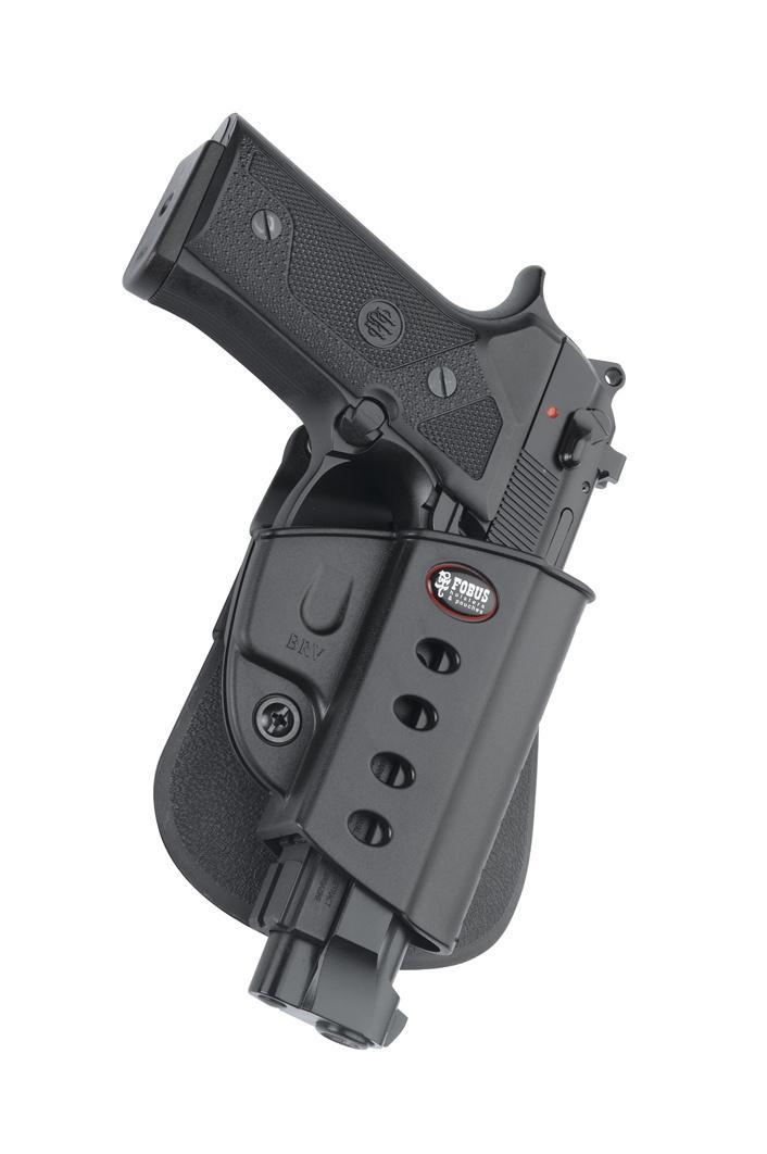 Fobus Evolution Series Paddle Holster for Beretta Vertec Black Right Hand