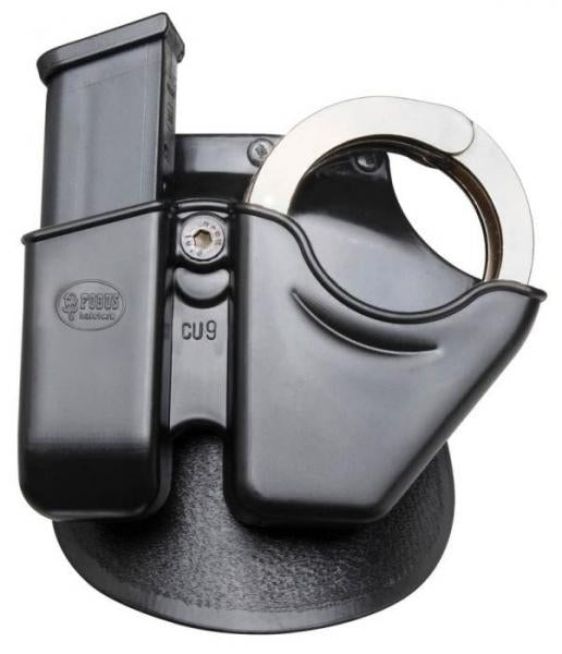 Fobus Handcuff and Double Stack Magazine Combo Paddle Pouch 9mm/.40