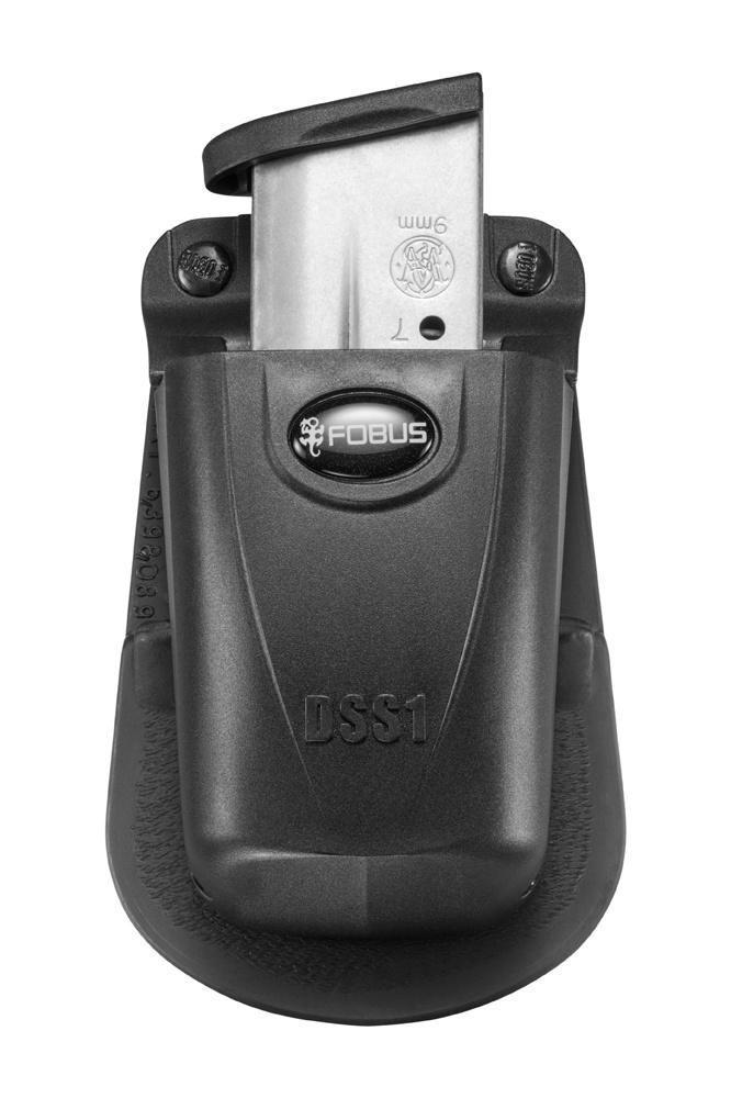 Fobus Single Stack 9mm Magazine Paddle Pouch with Dual Spring System