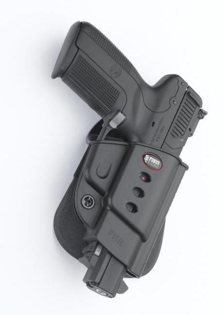 Fobus Evolution Series Paddle Holster for FN 5.7 Black Right Hand