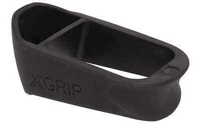 X-GRIP Magazine Spacer for Glock 19/23, Adapts G17/G22/G31 Full-Size Mags, Black GL19-23