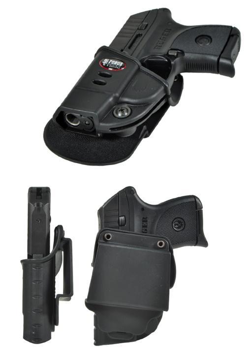 Fobus Ruger LCP Evolution Series Belt Holster Right Hand Black