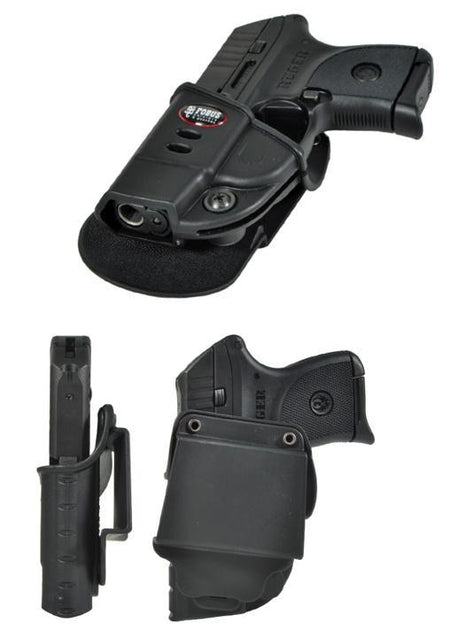 Fobus Ruger LCP Evolution Series Belt Holster Right Hand Black