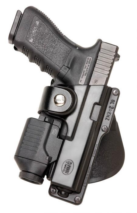 Fobus Paddle Holster for Glock 17/22/31 with Tactical Light or Laser